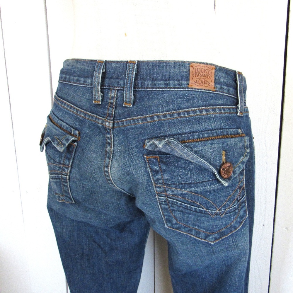 Lucky Brand Jeans Lil Maggie Flare Leg Low Rise